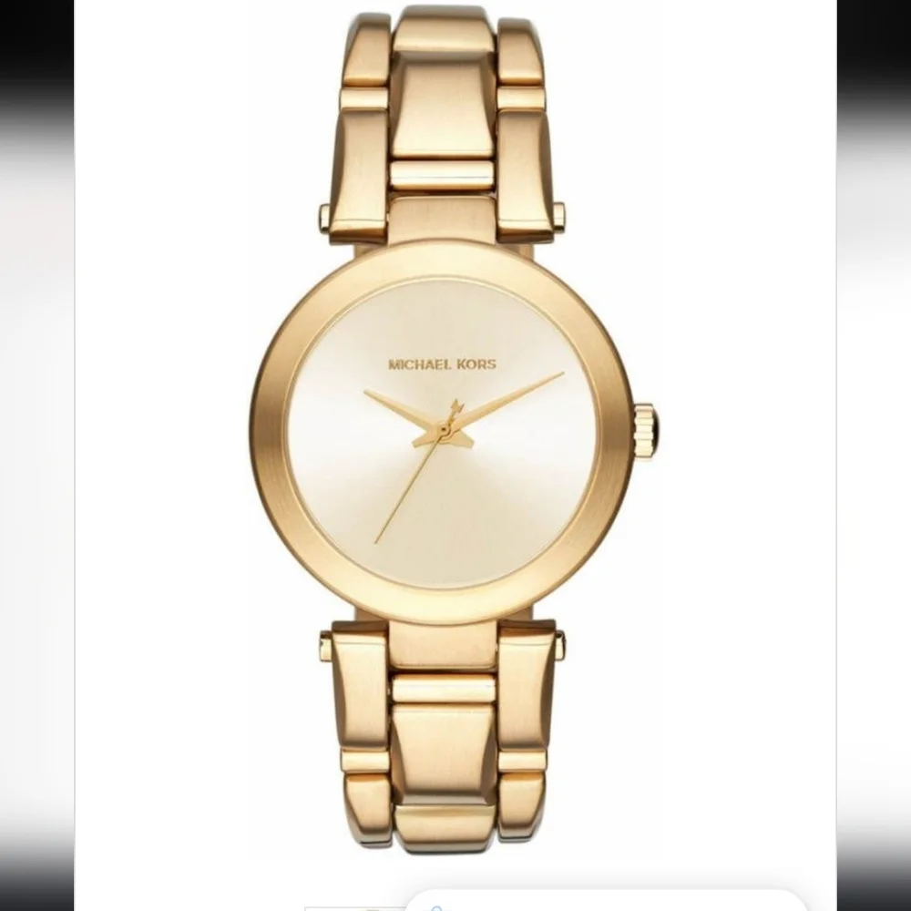 Michael Kors Gold Stainless Steel Watch - Picture 1 of 2